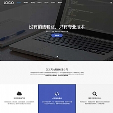 (自适应手机端)SEO优化网络建站公司网站源码 pbootcms网站建设网络科技类模板